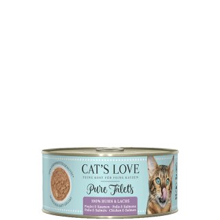 Cats Love Pure Filet Huhn & Lachs